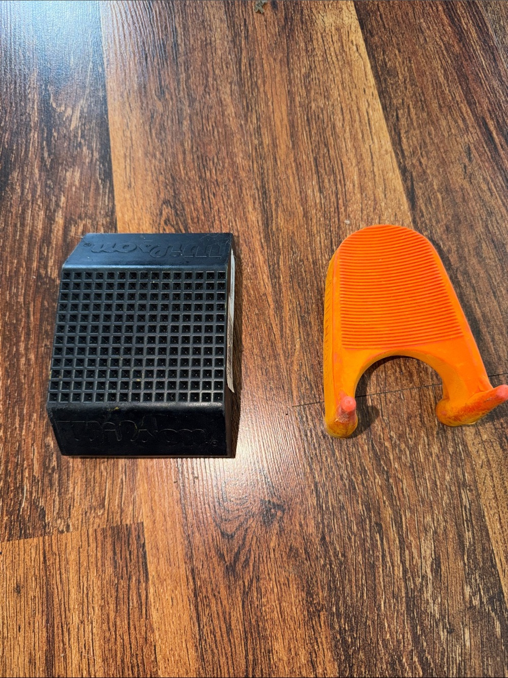 Wilson Football Kicking Tees- Black and Orange
